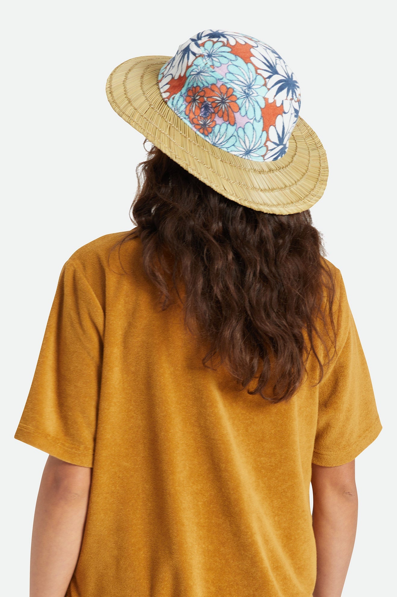 King Sun Hat - Tan/Kaleiodscope Eye