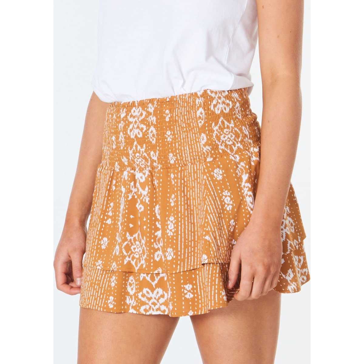 Surf Shack Mini Skirt in Honey