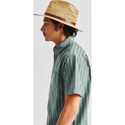 Messer Straw Fedora - Tan