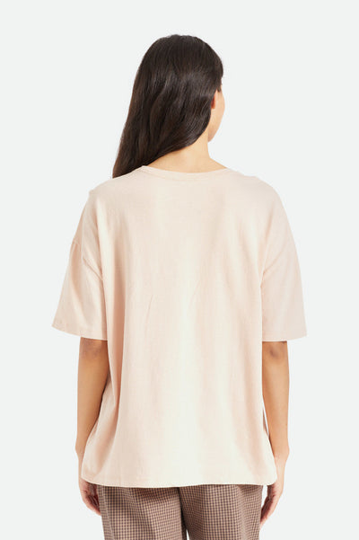 Moonlight Oversized Boyfriend Tee - Rose Dust