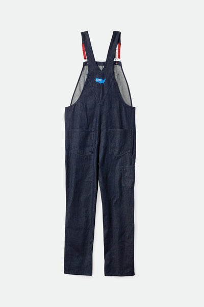 Willie Nelson Overalls - Worn Denim