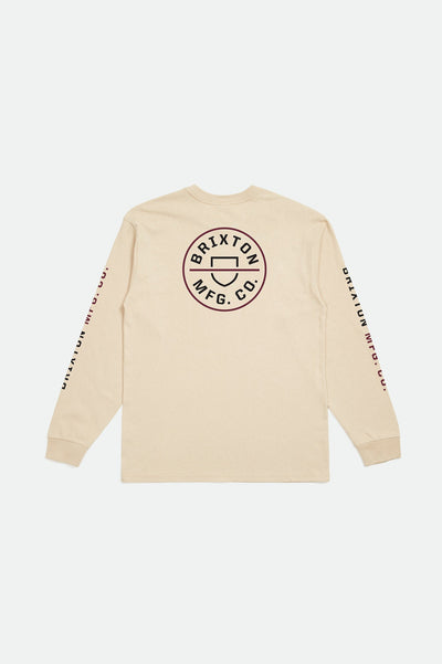 Men's Crest L/S Standard Tee