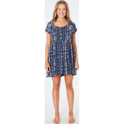 Surf Shack Dress in Navy