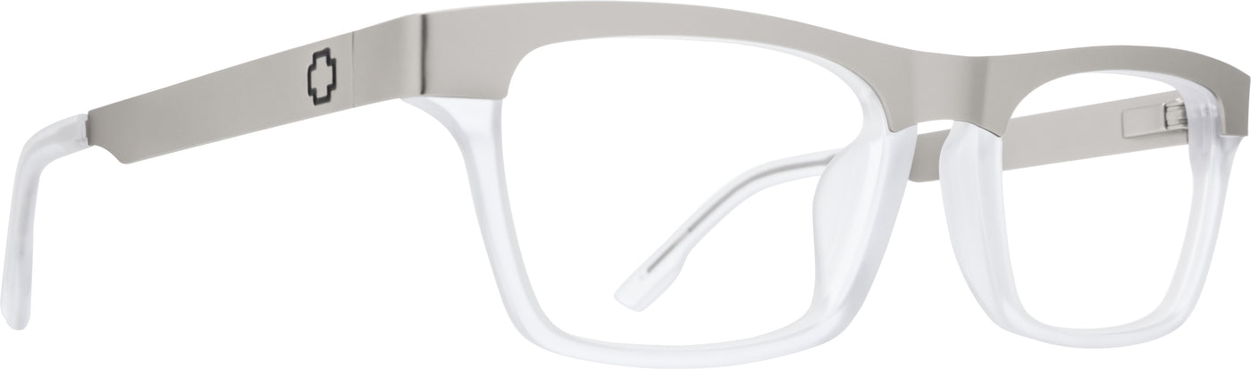 Zade 54-Matte Silver Matte Clear