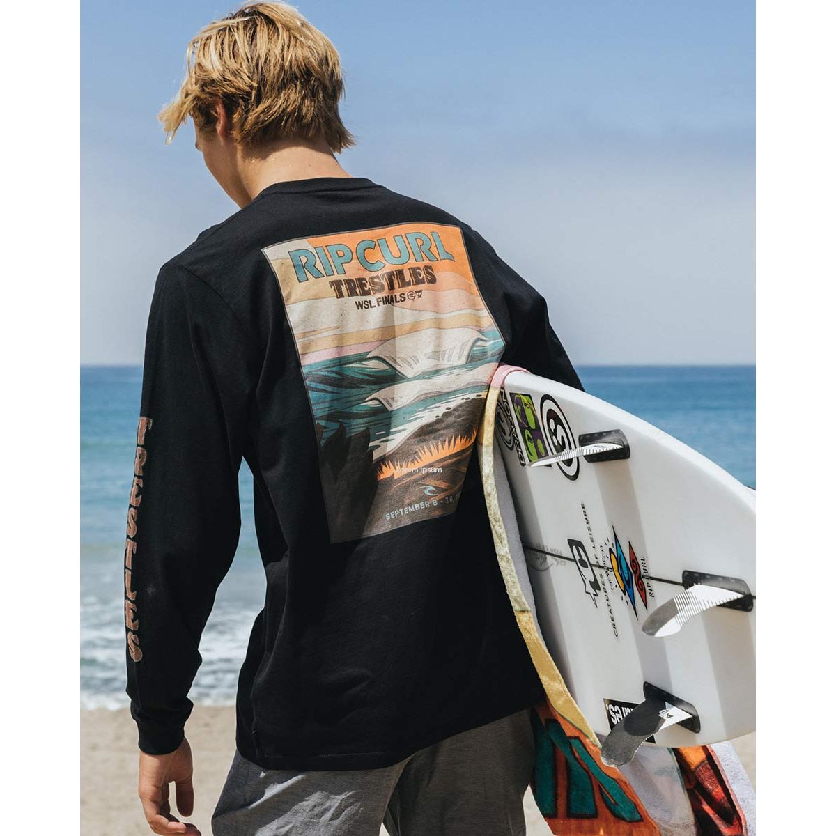 WSL FINALS LINE UP LS TEE