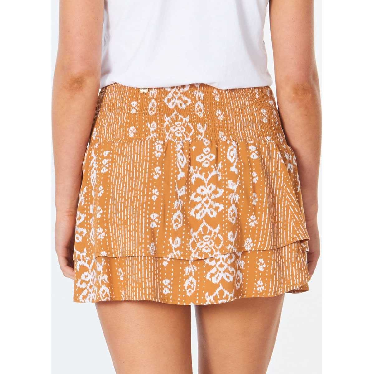 Surf Shack Mini Skirt in Honey