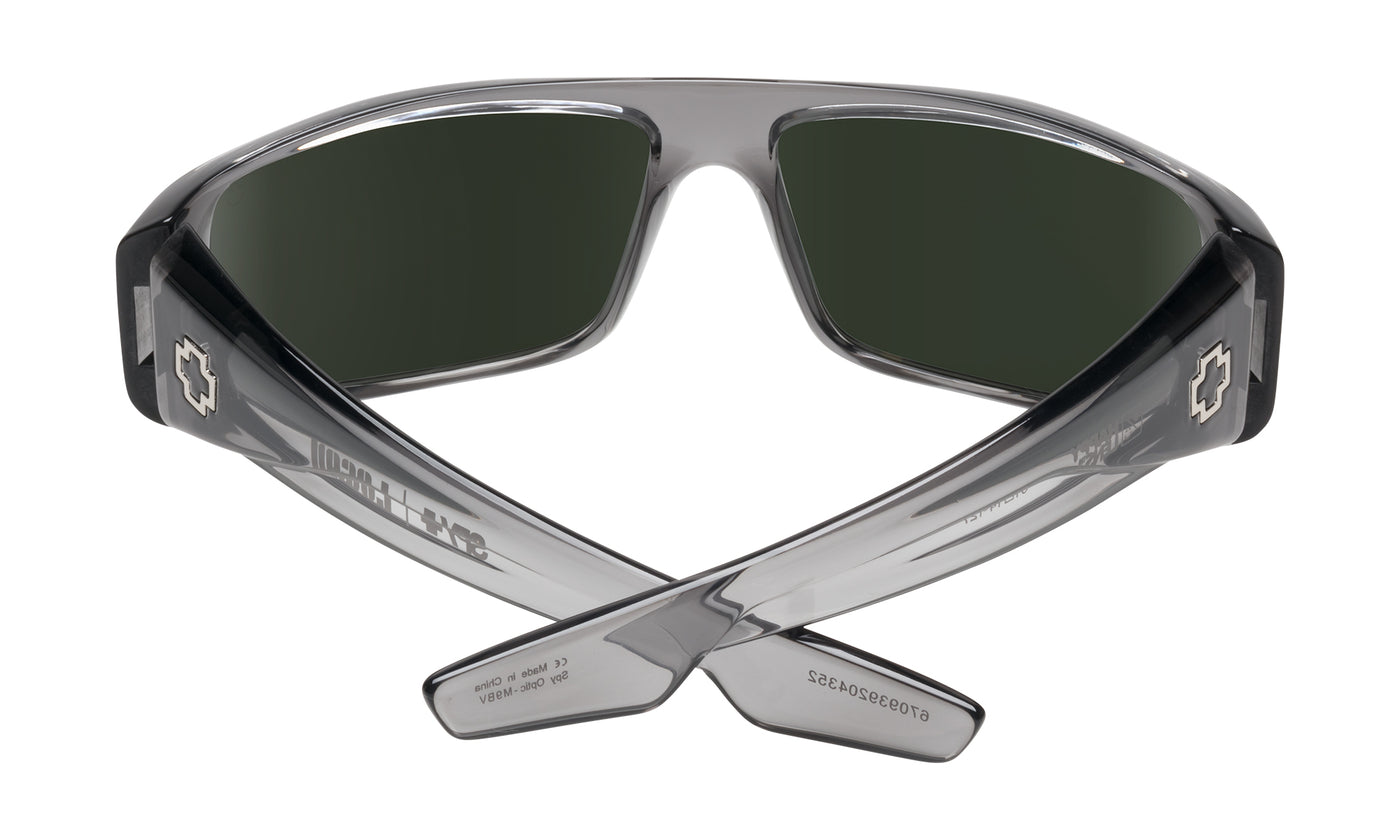 Logan Clear Smoke - HD Plus Gray Green with Silver Mirror