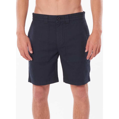 Surf Heads Incoming 18" Shorts in Washed Black