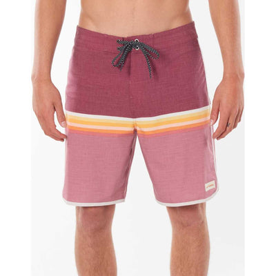 Mirage Surf Revival 19" Boardshorts in Burgundy
