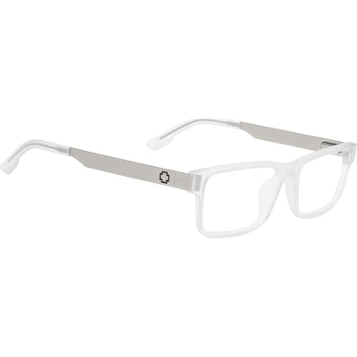 Hale 58-Matte Silver Matte Clear