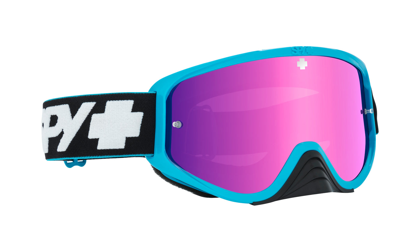 Woot Race Slice Blue - HD Smoke with Pink Spectra Mirror - HD Clear