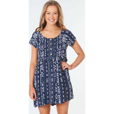 Surf Shack Dress in Navy