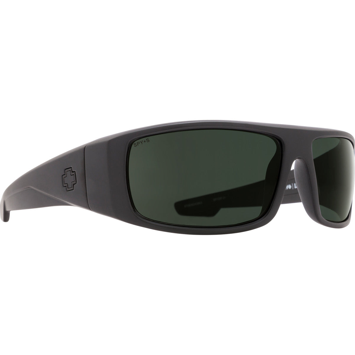 Logan Matte Black ANSI RX - HD Plus Gray Green